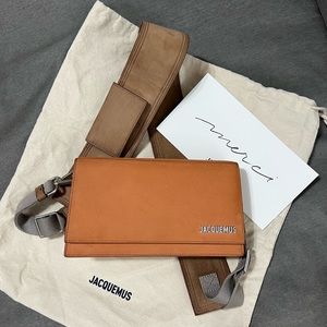 Jacquemus Orange La Montagne 'Le Bambino' Bag
